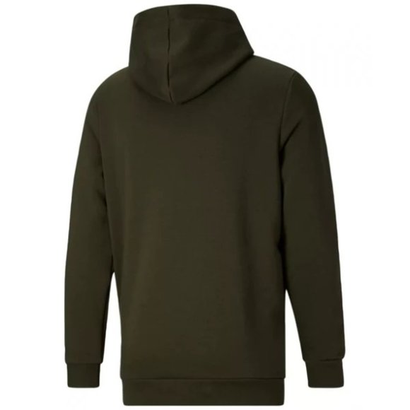 Puma Men's Embroidered Logo Hoodie Forest Green Size XXL NWT - Picture 2 of 3